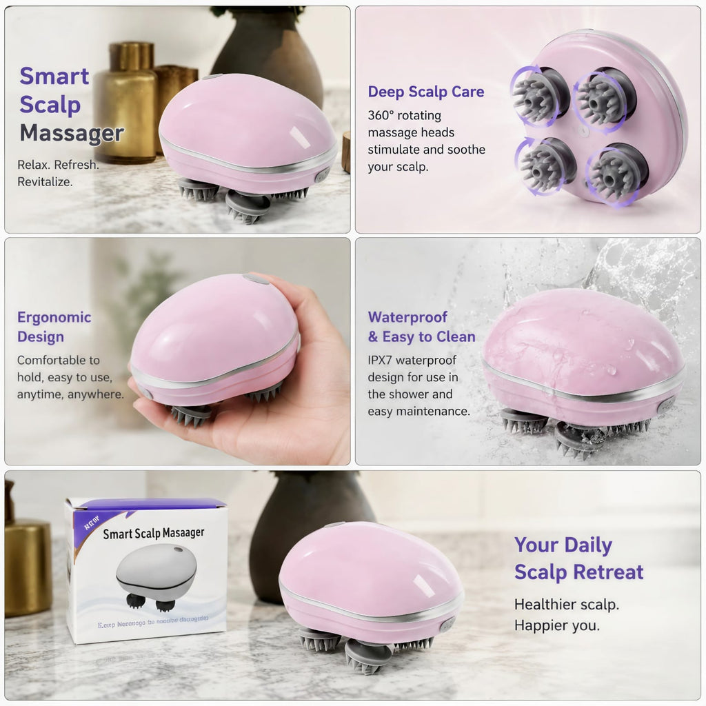 Smart Electric Scalp Massager